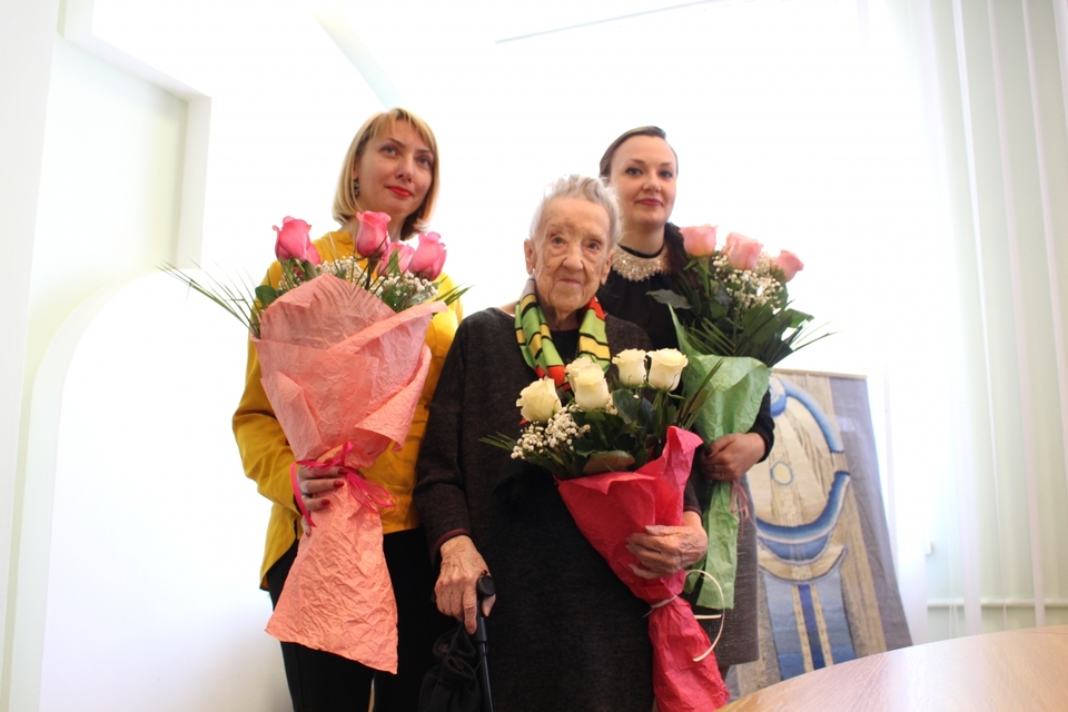 Зліва на право: Оксана Галайчук, Надія Косміаді, Алевтина Кляповська. Фото Радіо Трек.