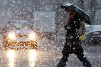 Обов'язково поставте зимову гуму: морози та мокрий сніг прогнозують в Україні найближчими днями (ПОГОДНА ДІАГРАМА)