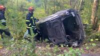 На півночі Рівненщини перекинувся легковик: У салоні виявили тіло 18-річного водія 