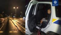 У місті на Рівненщині патрульні знайшли 4-річного хлопчика, який гуляв вечірніми вулицями (ФОТО)