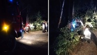Нічна трагедія на Рівненщині: Volkswagen злетів з дороги, двоє людей загинули