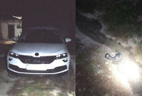 Поліцейські встановлюють осіб, які підпалили авто нардепа з Рівненщини