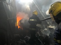На Рівненщині загорілись склади. Відомі деталі пожежі (ВІДЕО/ФОТО)
