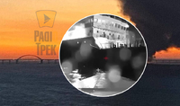 З’явилися деталі вибухів у Керченській протоці у Криму: є влучання просто в ціль (ФОТО/ВІДЕО)