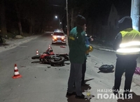 За 47 км від Рівного розбився 18-річний мотоцикліст (ФОТО)