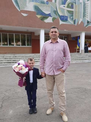 Ігор Гопчак з сином