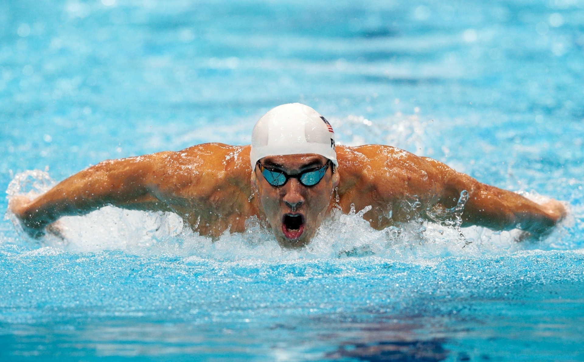 Американський плавець Майкл Фелпс. Фото з мережі. 