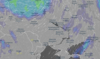 Синоптична карта на 9 грудня