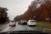 На Чорновола у Рівному - ДТП (ФОТО)