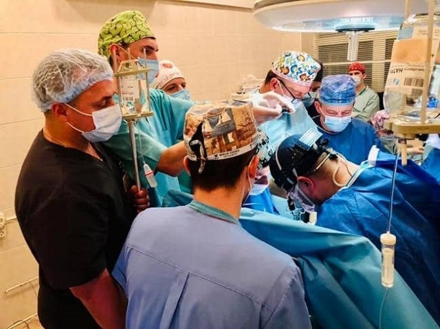 Під час проведення трансплантації серця в ЦМЛ м. Рівне