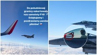 Збірну Польщі на ЧС-2022 до Катару супроводжували винищувачі F-16 (ВІДЕО)
