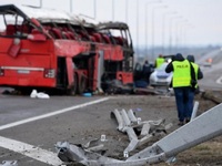 Аварія з українцями в Польщі: заснула за кермом від утоми після перетину кордону (ВІДЕО)