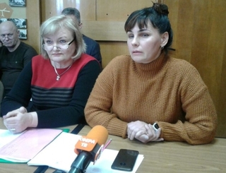 Ліворуч - Людмила Данилюк, праворуч - Ольга Криж