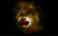 Астрономи зафіксували хмару у формі серця від вмираючої зірки (ФОТО)