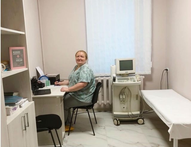 На фото: лікар-мамолог Рівненського міського полового будинку
