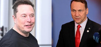Маск закликав ЄС «розійтись», а Сікорський закликав Ілона – летіти на Марс (ФОТО)