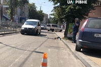 У центрі Рівного - ДТП (ФОТОФАКТ)