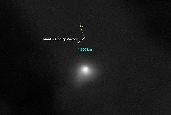 Комета 3I/ATLAS світиться "неправильно": сміливе припущення з Гарварду