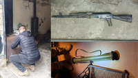 Автомат Калашникова, протитанковий гранатомет та набої знайшли у 34-річного рівнянина