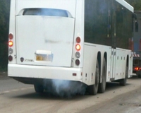 У соцмережі повідомляють про загоряння автобуса на Рівненщині (ВІДЕО)
