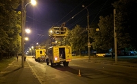 Вночі на вулицях Рівного працює спецтехніка (ФОТО)
