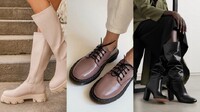 Чоботи-труби, ботфорти та козаки: Яке взуття буде модним восени (ФОТО)