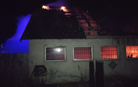 Чотири години рятувальники гасили пожежу на Рівненщині (ФОТО)