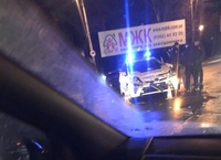 У ДТП на Чорновола потрапив автомобіль поліції (ФОТО)