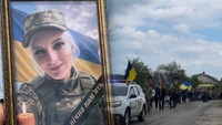 Все життя було попереду: на Рівненщині попрощалися з молодою військовою ЗСУ 