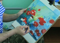 Військові з Рівненщини малюють, щоб відновитися. Поки – за кошти волонтерів (ФОТО)