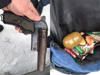 У рюкзаку з «Мівіною» у хлопця на Рівненщині знайшли гранату (ФОТО)