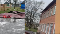 Вітер зірвав покрівлю школи у Вараському районі: Що відомо? (ВІДЕО)