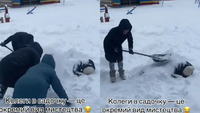 Виховательку дитсадка закопали у сніг на Волині: що відбувається? (ВІДЕО)