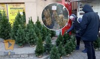 Різдвяний ринок переповнений людьми: у Рівному на базарі «кипить» торгівля (ФОТО)