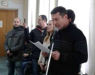 Сергій Яганов вважав, що при виступі дотримуватися порядку у сесійній залі йому не обов'язково