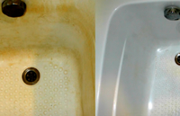 Як безпечно видалити жовтий наліт із ванни: найнадійніший спосіб