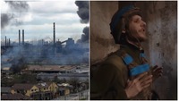 Орест з «Азова» заспівав «Stefania» під звуки вибухів: щемливе відео