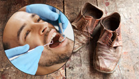 Якщо взуття швидко стоптується з внутрішньої сторони - час зайти до стоматолога