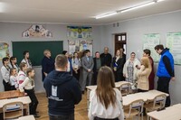 Як відремонтували школу на Рівненщині, яку пошкодила російська ракета (ФОТО)