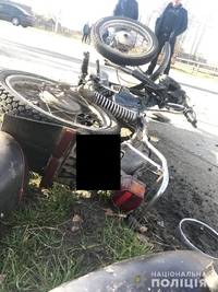 На Рівненщині водій збив мотоцикліста. Чоловік у лікарні