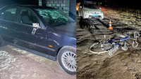 ДТП на Березнівщині: водій BMW збив велосипедиста (ФОТО)