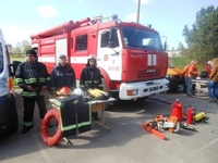 В Острозі рятувальники провели акцію до «Дня цивільного захисту»