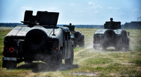 На кордоні з Україною – скупчення польської військової техніки