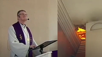 Пастор у Латвії запитав: «чи треба прощати російських солдатів?» і церква загорілася (ВІДЕО)