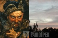 У небі над Дніпропетровщиною розгледіли портрет полководця Сірка (ФОТО)
