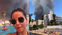 Українські відпочивальники – в небезпеці: у Туреччині вогонь підбирається до готелів (ФОТО/ВІДЕО)