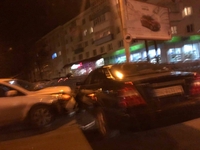 На Шухевича зіштовхнулися два автомобілі (ФОТО)