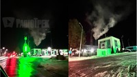 Рівнян на Млинівський налякав дим поблизу одного з кафе