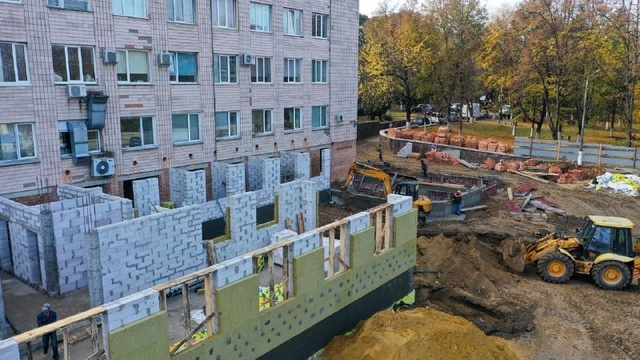 Будівельні роботи Рівненської обласної лікарні