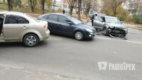 Потрійна ДТП сталася у Рівному: Біля тролейбусного управління можливі затори